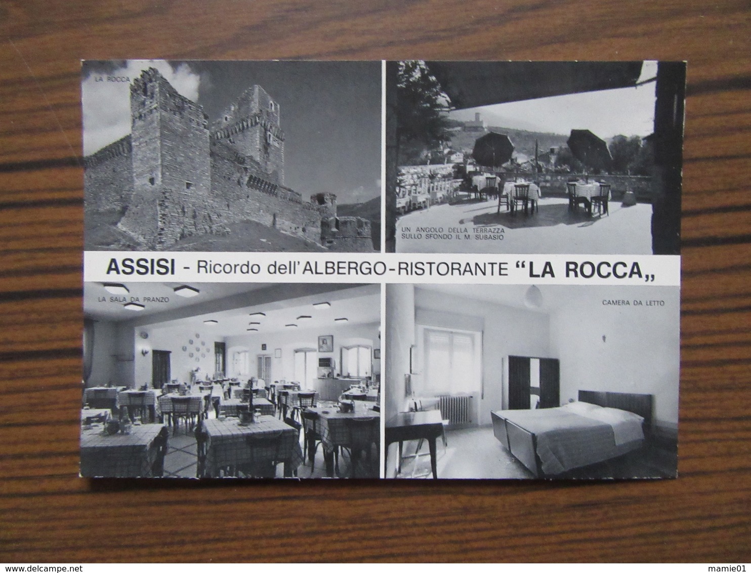 Ricordo Dell'Albergo Ristorante ' La Rocca"     Assisi     Italie       Hôtel Restaurant - Souvenir De...