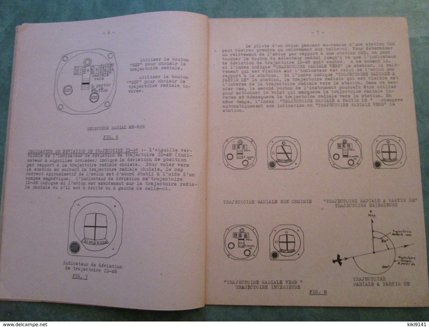 SYSTEME DE NAVIGATION OMNIDIRECTIONNEL NA-3 - Traduit Par AIR-FRANCE (16 Pages) - Manuales