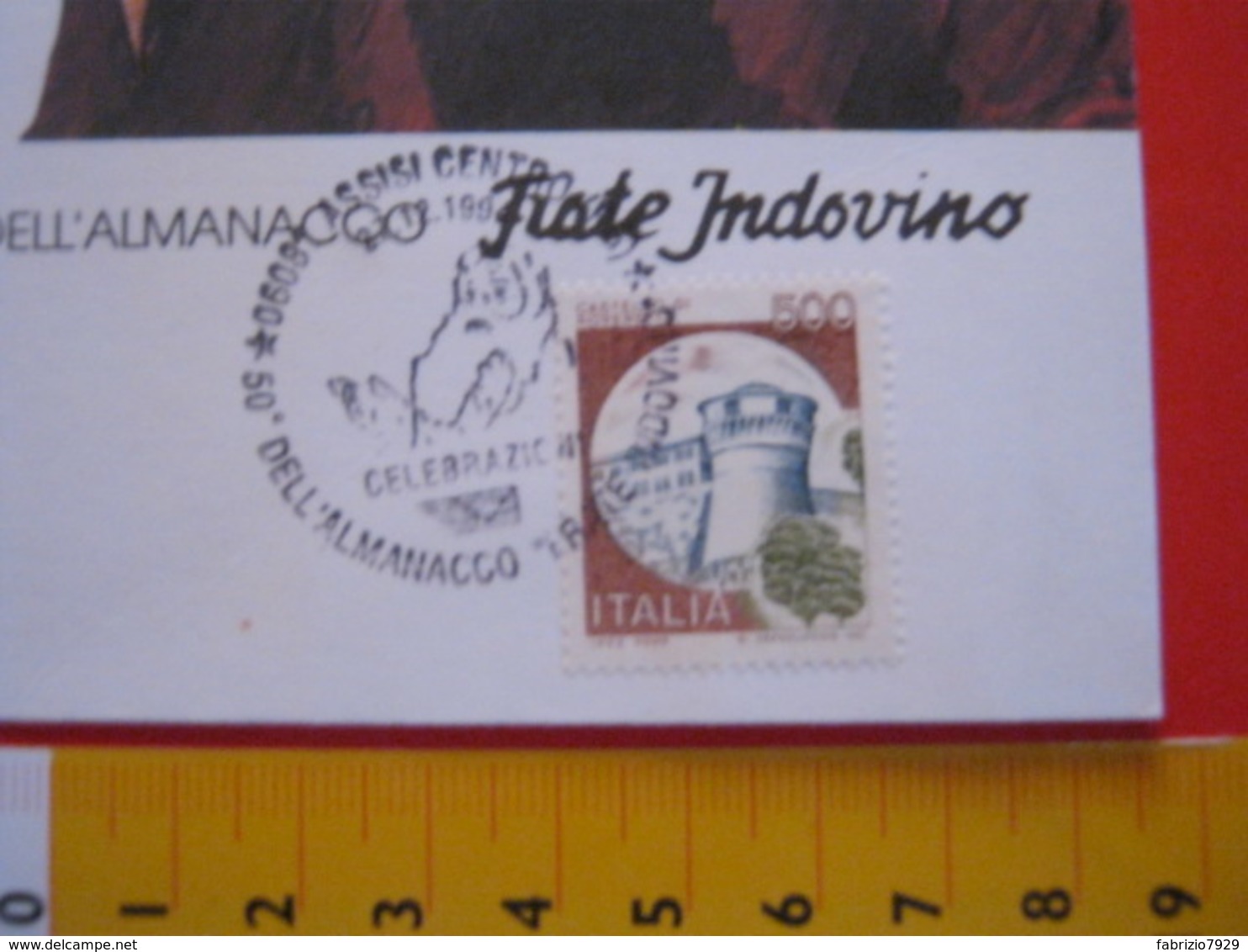 A.02 ITALIA ANNULLO - 1995 ASSISI PERUGIA CELEBRAZIONI 50° ANNIVERSARIO ALMANACCO FRATE INDOVINO - Astrologia