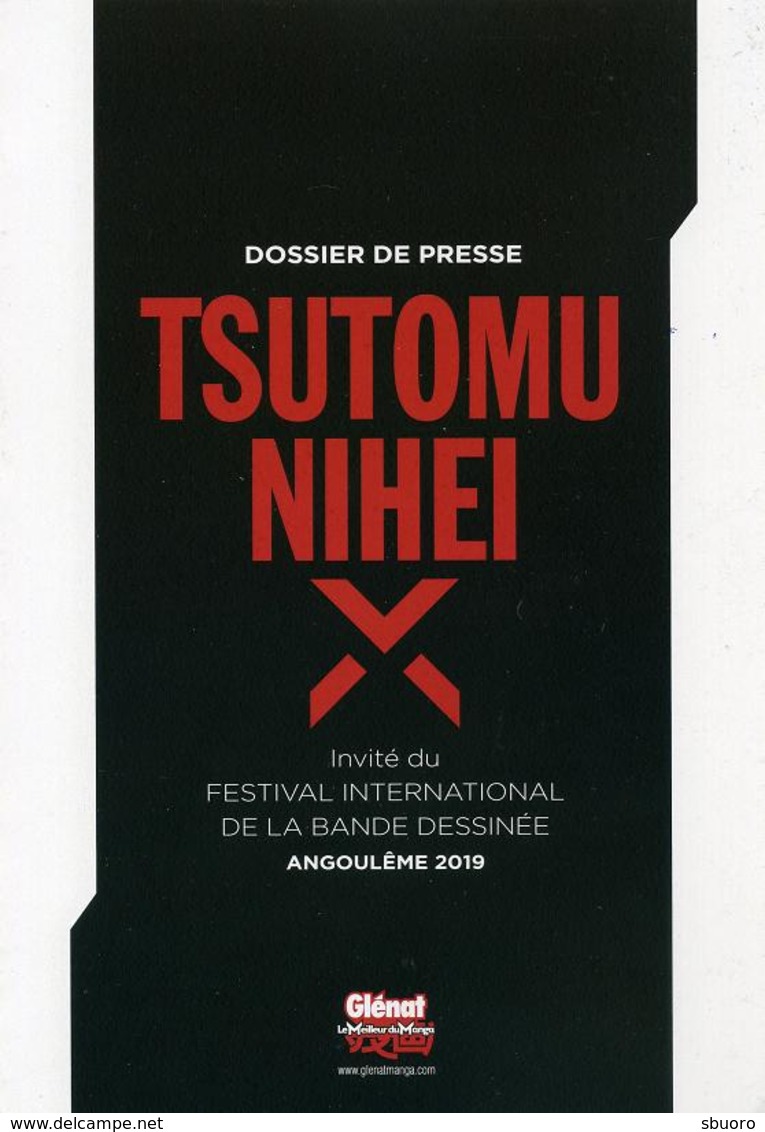Dossier De Presse - Tsutomu Nihei (Aposimz, Blame, Biomega, Abara, Noise...) - Editions Glénat - Dossiers De Presse