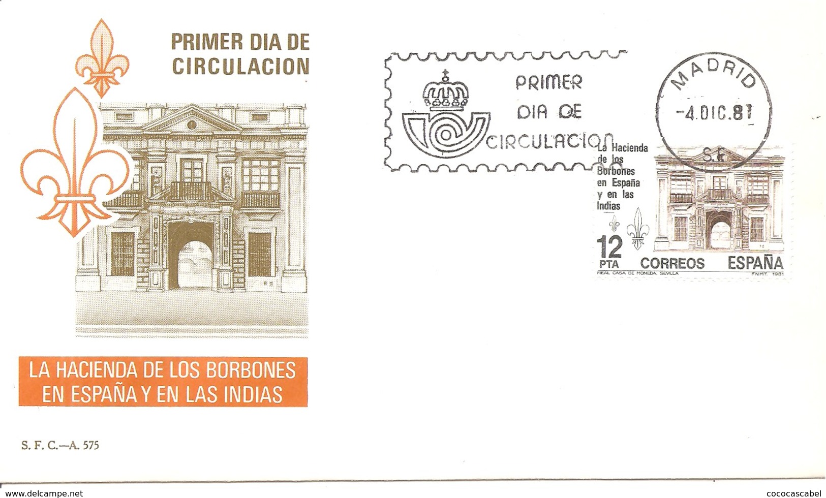 España/Spain -Sobre Primer Día-FDC  Edifil-2642 - Yvert-2270 - FDC