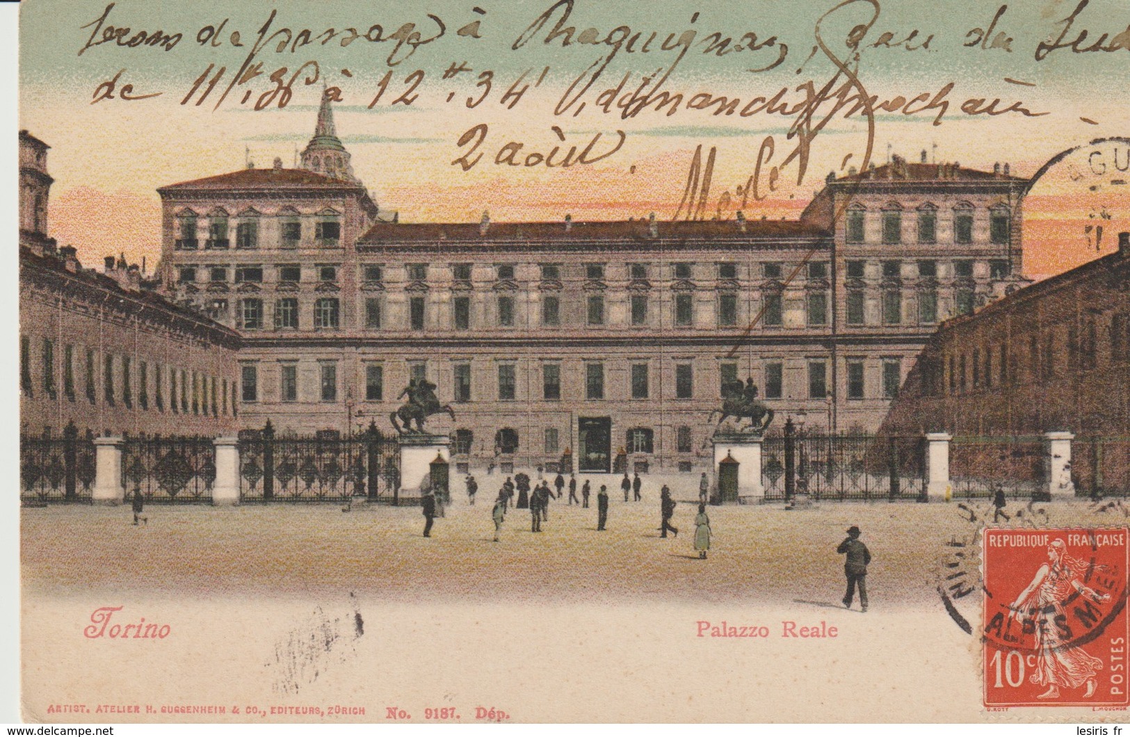 CPA - TORINO - PALAZZO REALE - 9187 - GUGGENHEIM - Palazzo Reale