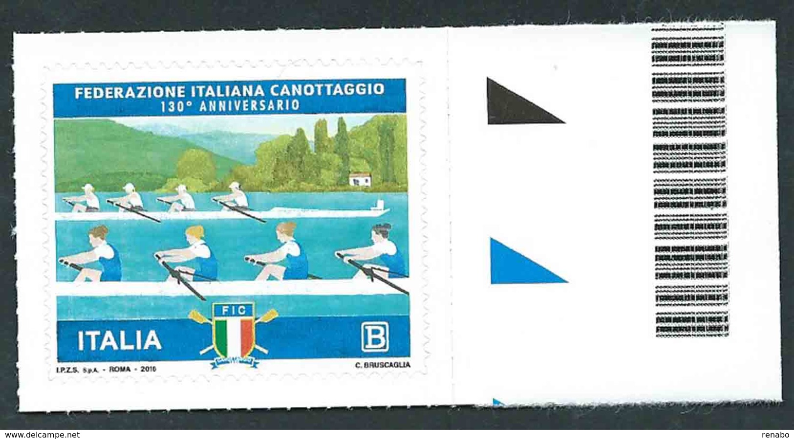 Italia 2018; Federazione Italiana Canottaggio, 130° Anniversario; Bordo Destro. - 2011-20:  Nuovi