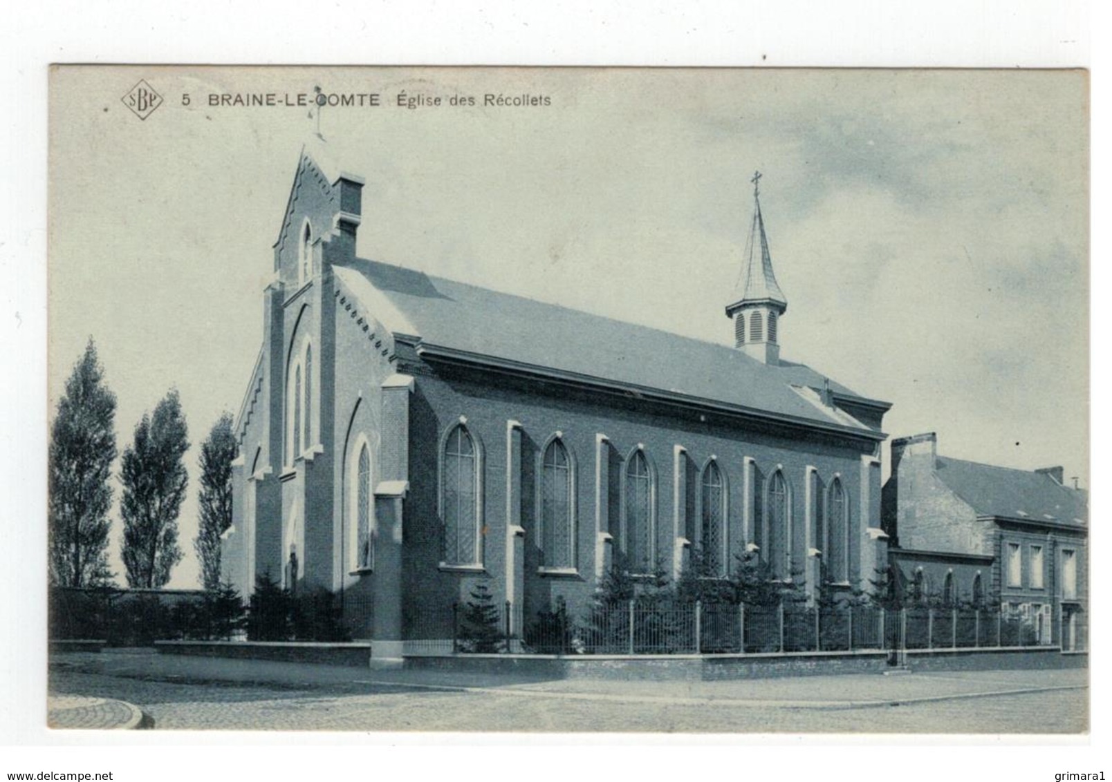 5  BRAINE-LE-COMPTE  Eglise Des Récollets SBP - Braine-le-Comte