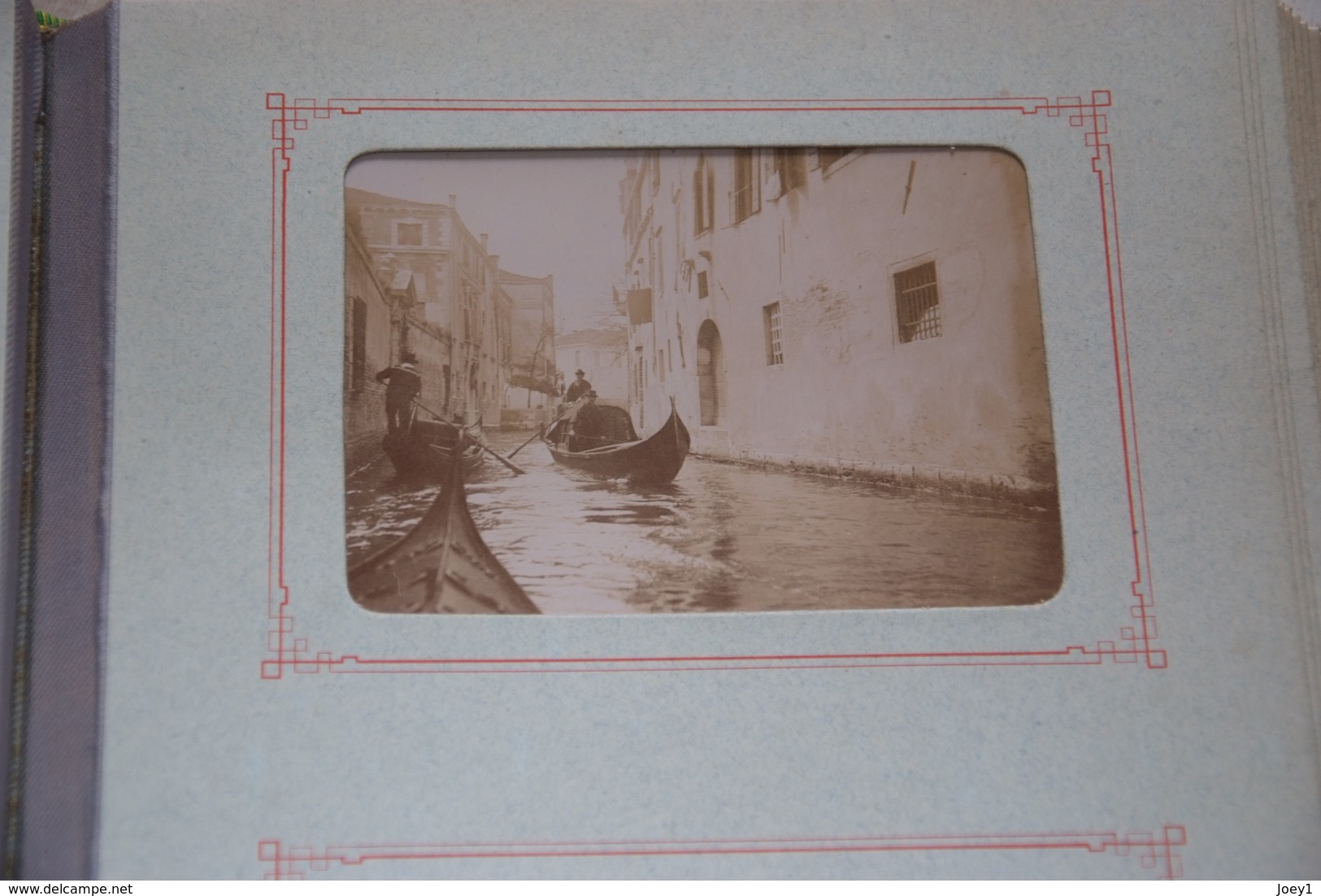 Magnifique album photo 1900,Nice,Monte Carlo,Florence,Turin,Naples,Venise,Pise,Padoue, avec vues animées