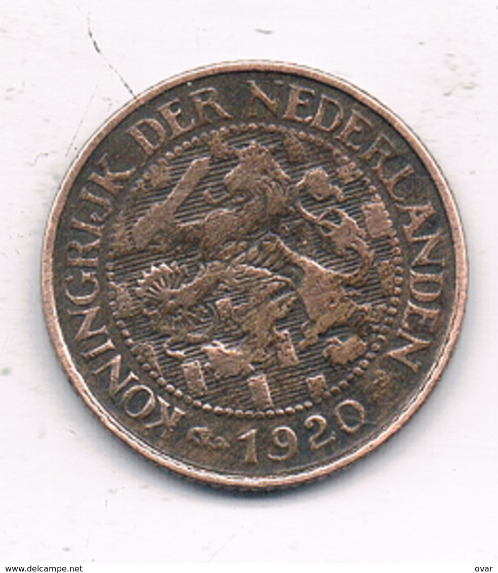 1 CENT 1920 NEDERLAND /8414/ - 1 Cent