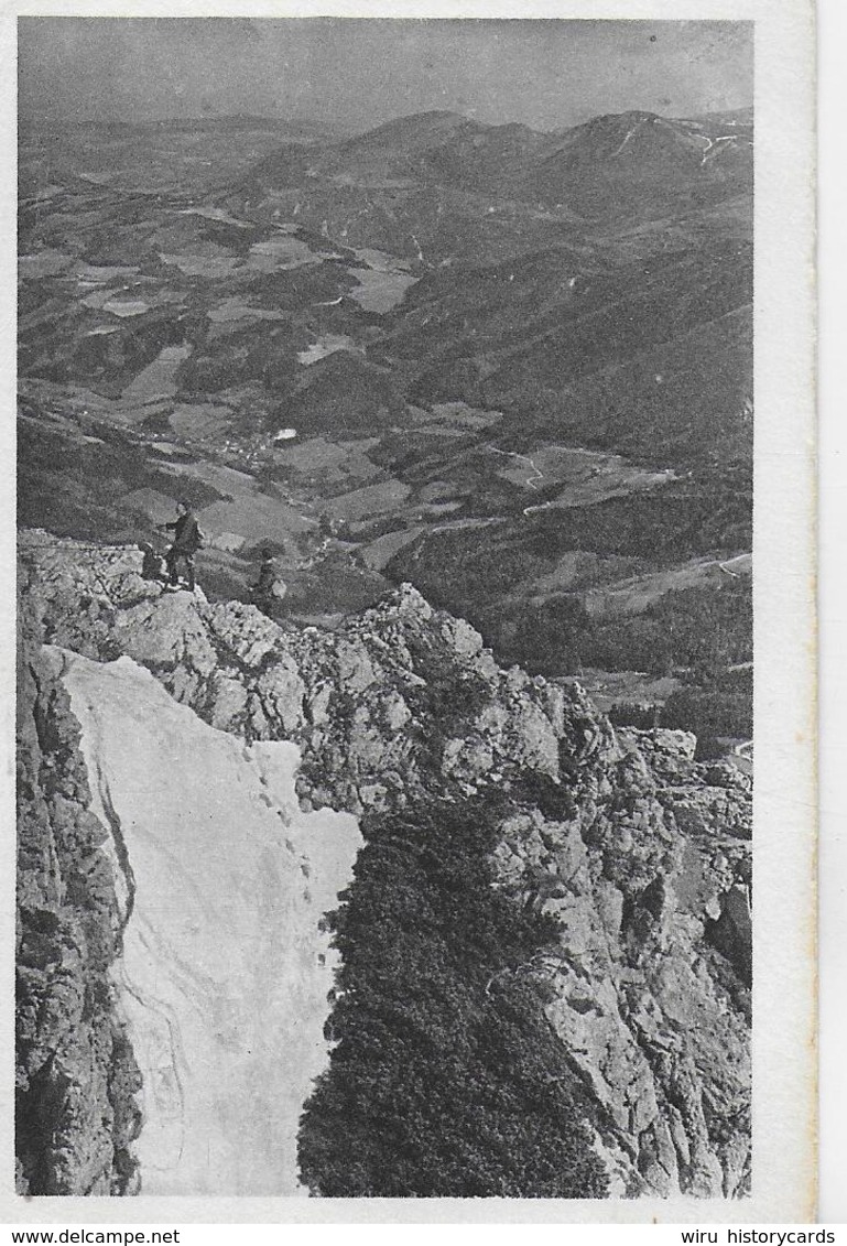 AK 0096  Rax - Gretchensteig Mit Talblick / Foto Otto Jahn Um 1920-30 - Raxgebiet