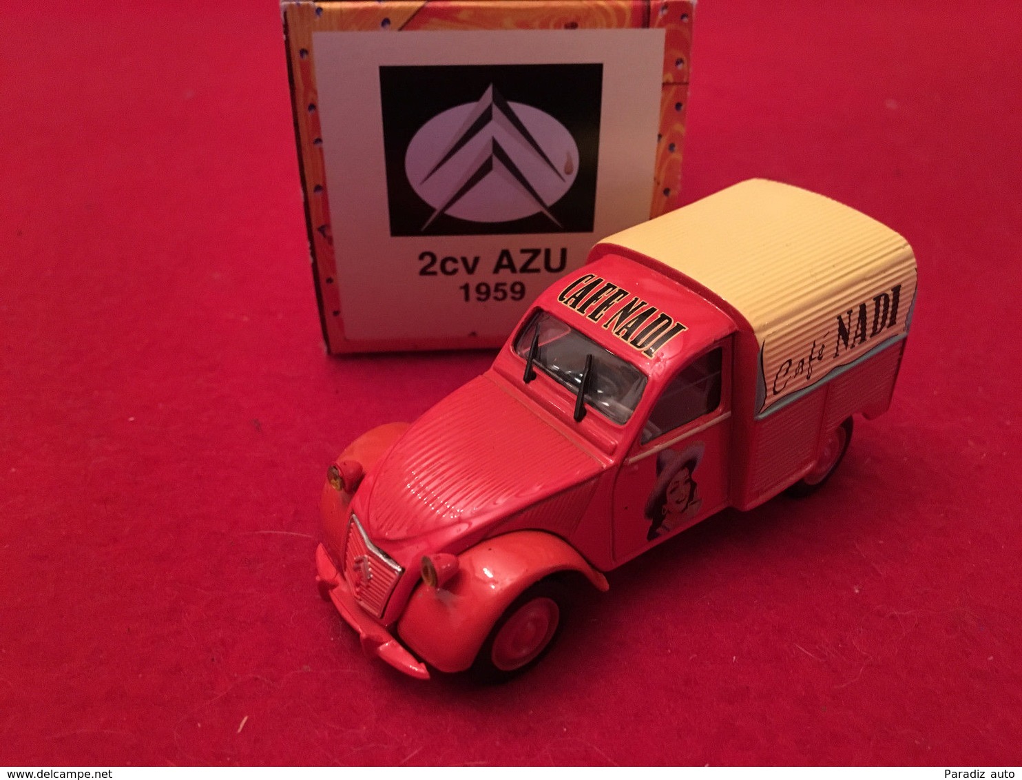 Citroën 2CV Azu 1959 1/43 Norev - Norev