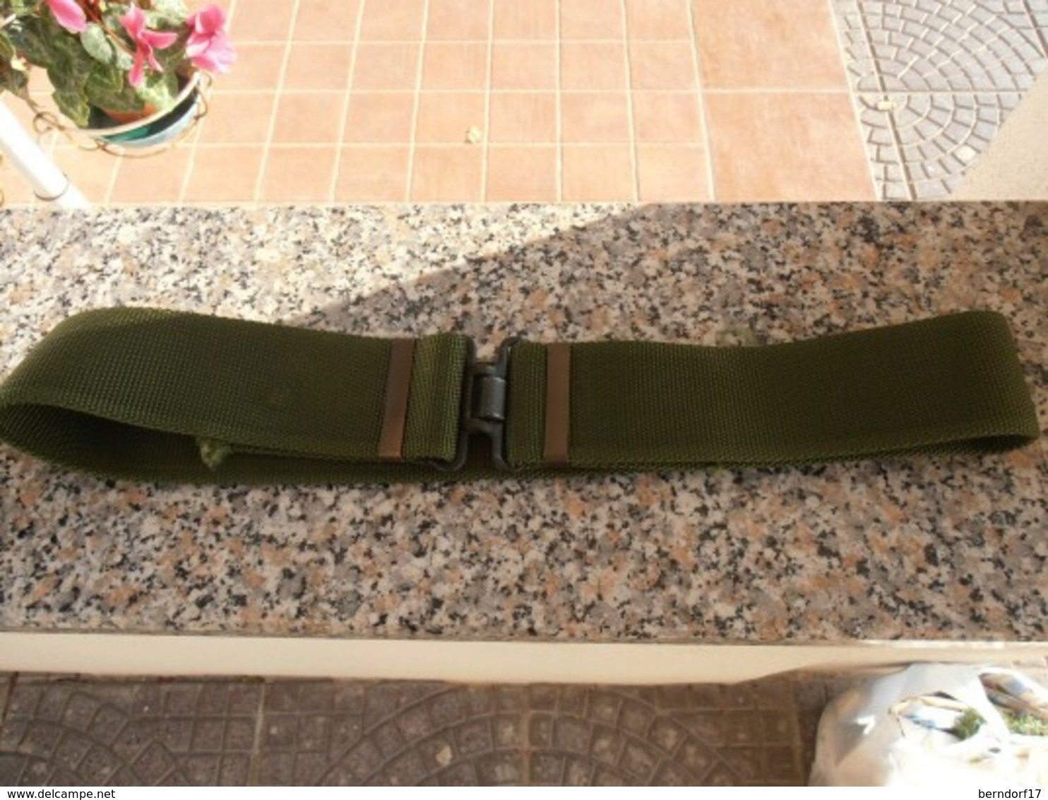 BRITISH ARMY SERVICE BELT - Equipaggiamento