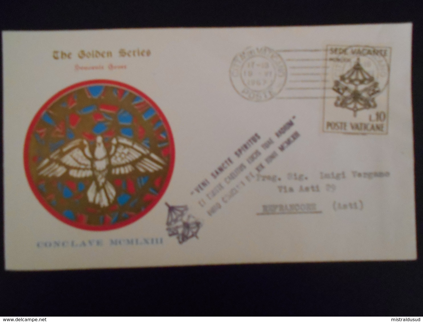Vatican Lettre De 1963 Pour Asti - Lettres & Documents