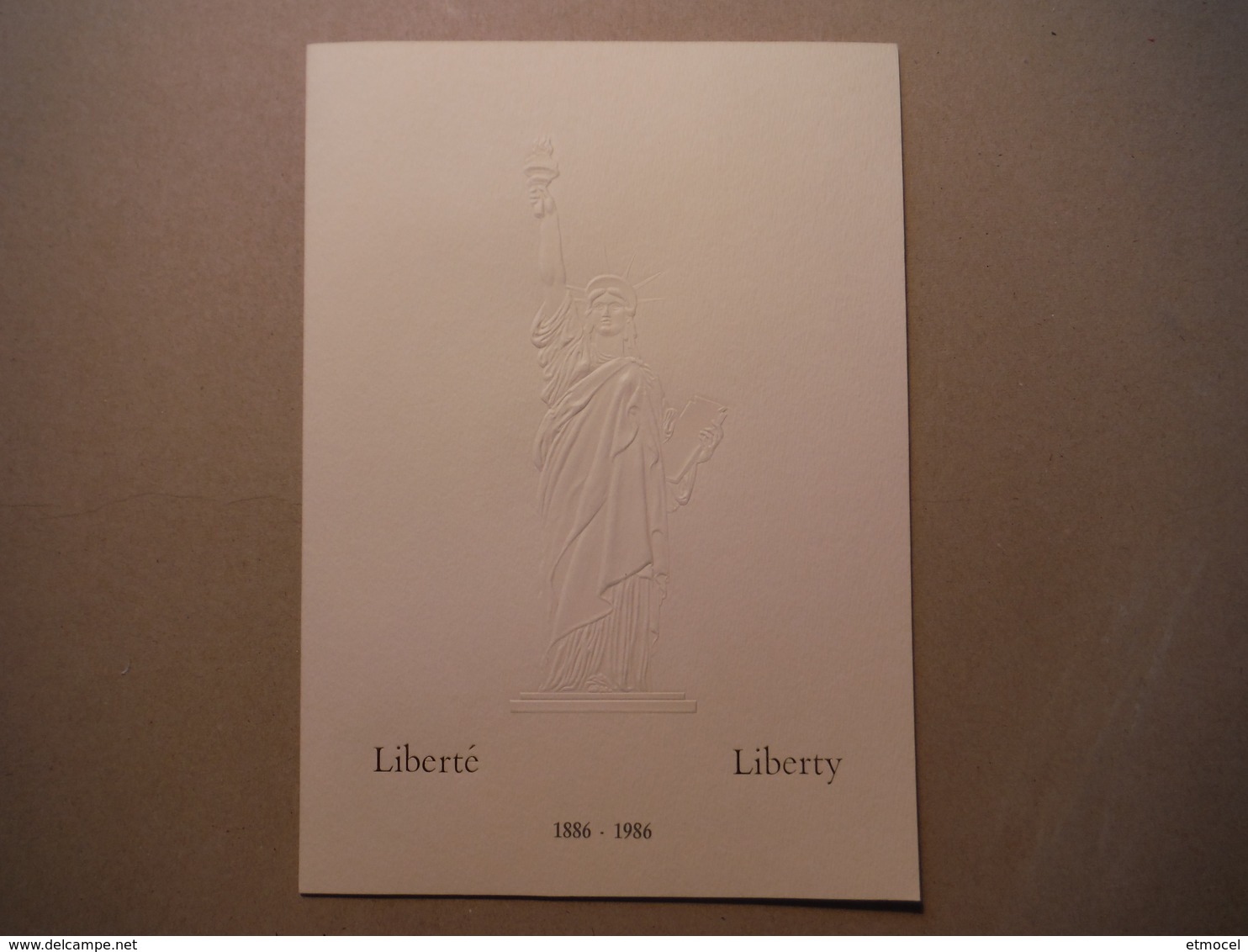 Maxi FDC (17/24 Cm) Centenaire Statue De La Liberté - 4 Juillet 1986 Paris Et Liberty Island N°12289 - 1980-1989