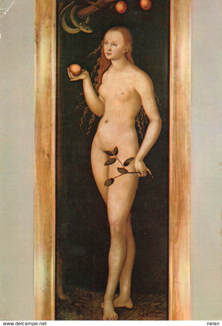 FIRENZE-GALLERIA UFFIZI-CRANACH-EVA - Pittura & Quadri