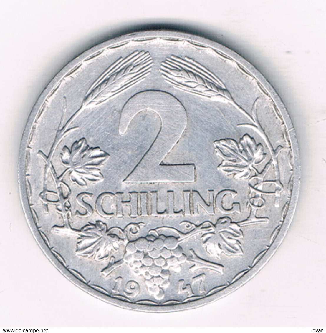 2 SCHILLINGS 1947 OOSTENRIJK /8440// - Autriche