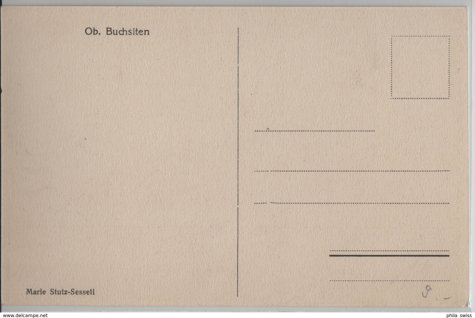 Oberbuchsiten - Künstlerkarte - Other & Unclassified