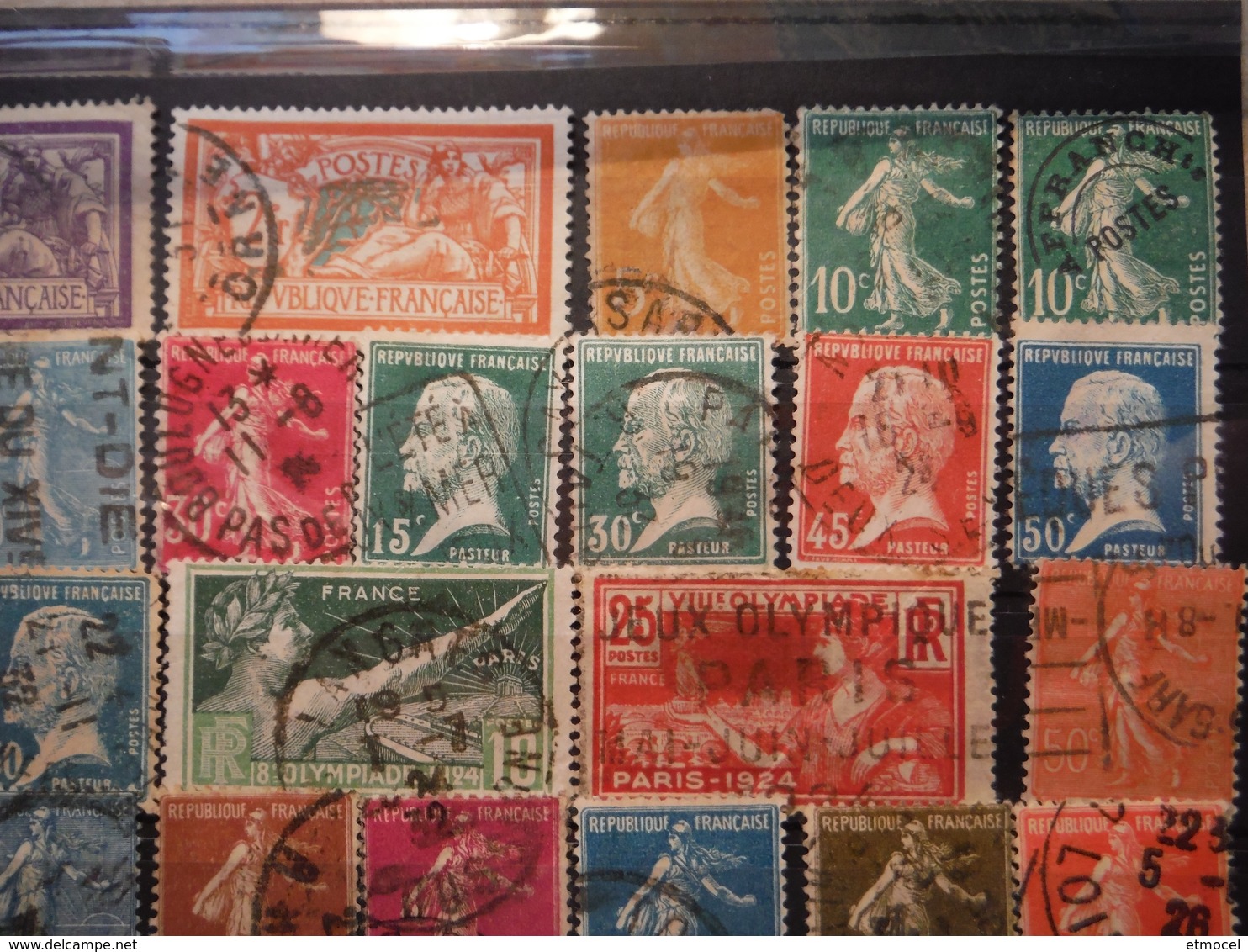 24 Timbres Des Années 1920 à 1924 - Oblitérés - Used Stamps