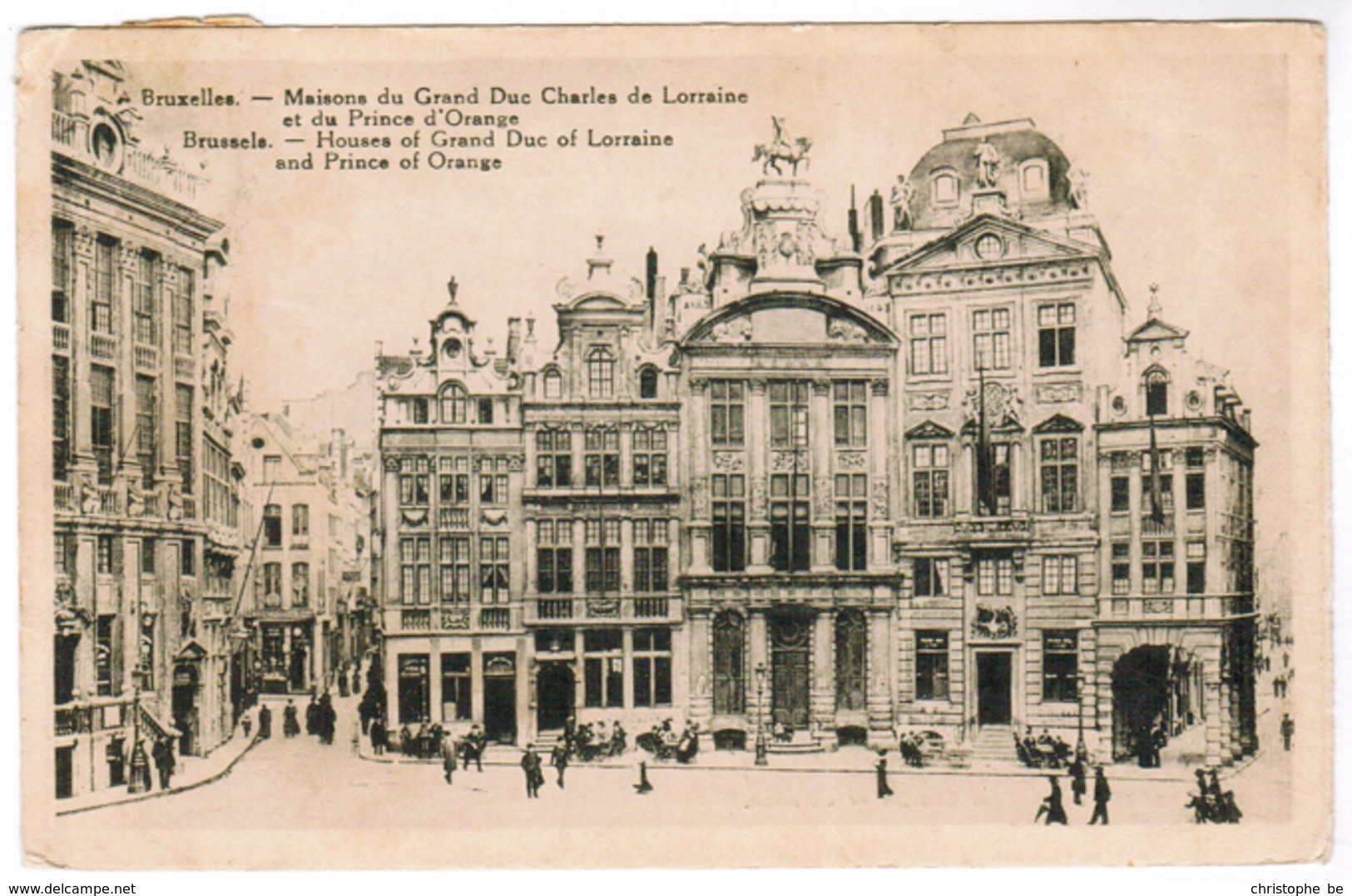 Brussel, Bruxelles, Maisons Du Grand Duc Charles De Lorraine Et Du Prince D'orange (pk52186) - Marktpleinen, Pleinen