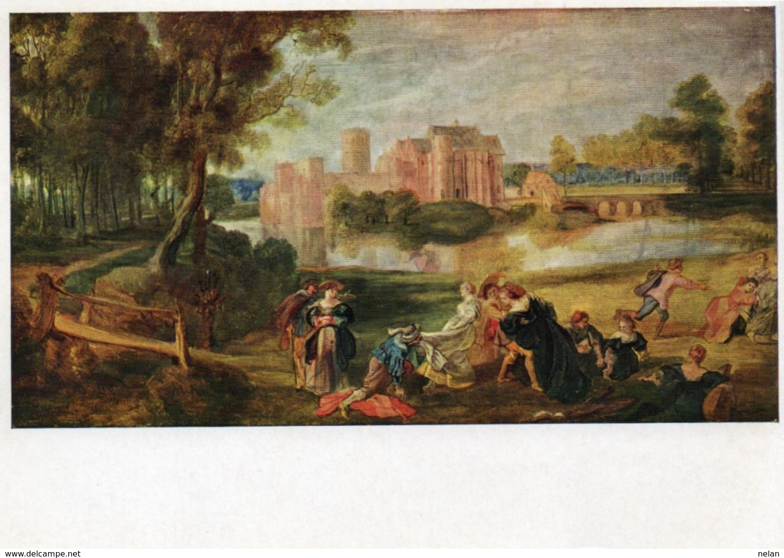 RUBENS-PARK WITH A CASTLE - Pittura & Quadri