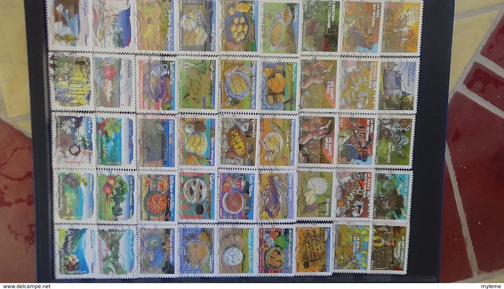 Timbres Oblitérés De France Dont Très Grande Majorité En Euros. A Saisir !!! - Collections (en Albums)