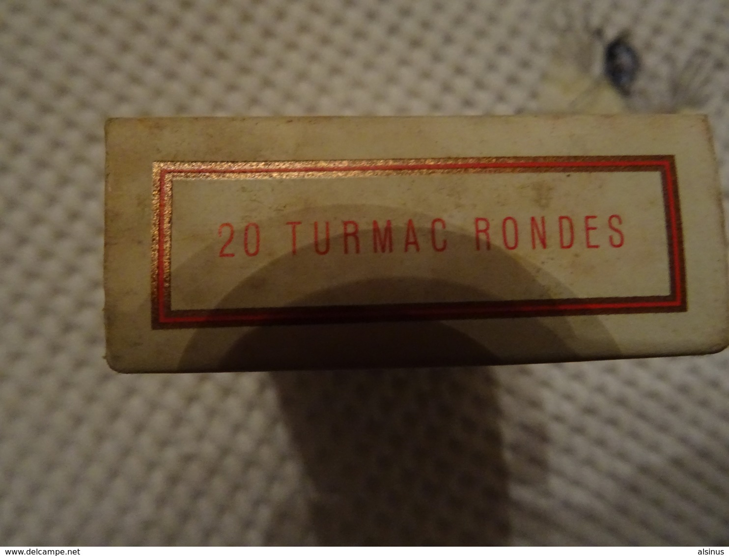 ETUI DE 20 CIGARETTES VIDE - TURMAC - RONDES - Empty Cigarettes Boxes