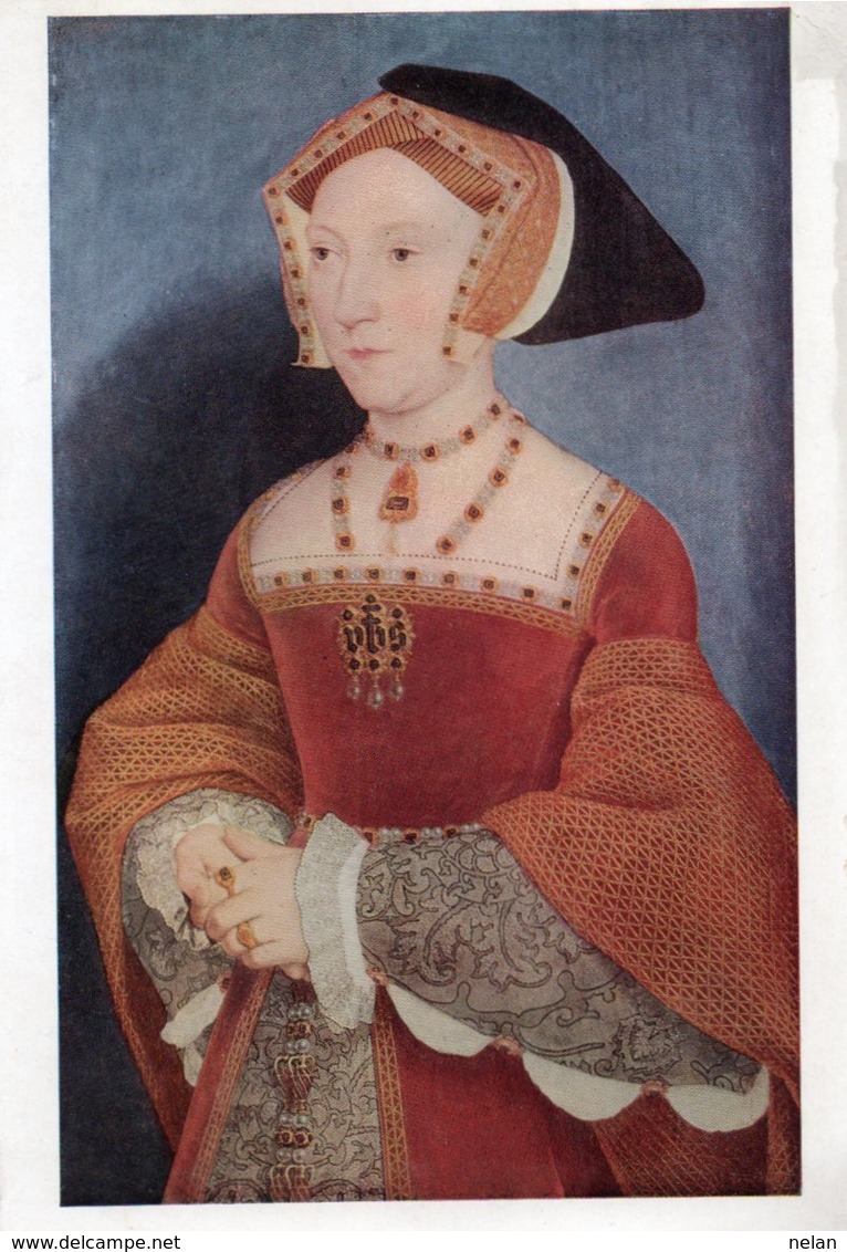 HANS HOLBEIN-JANE SEYMOUR REINE D ANGLETERRE - Peintures & Tableaux