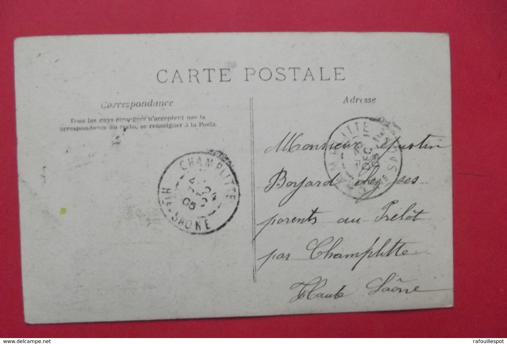 Cp Couple " Bonne Annee" - Postal Services