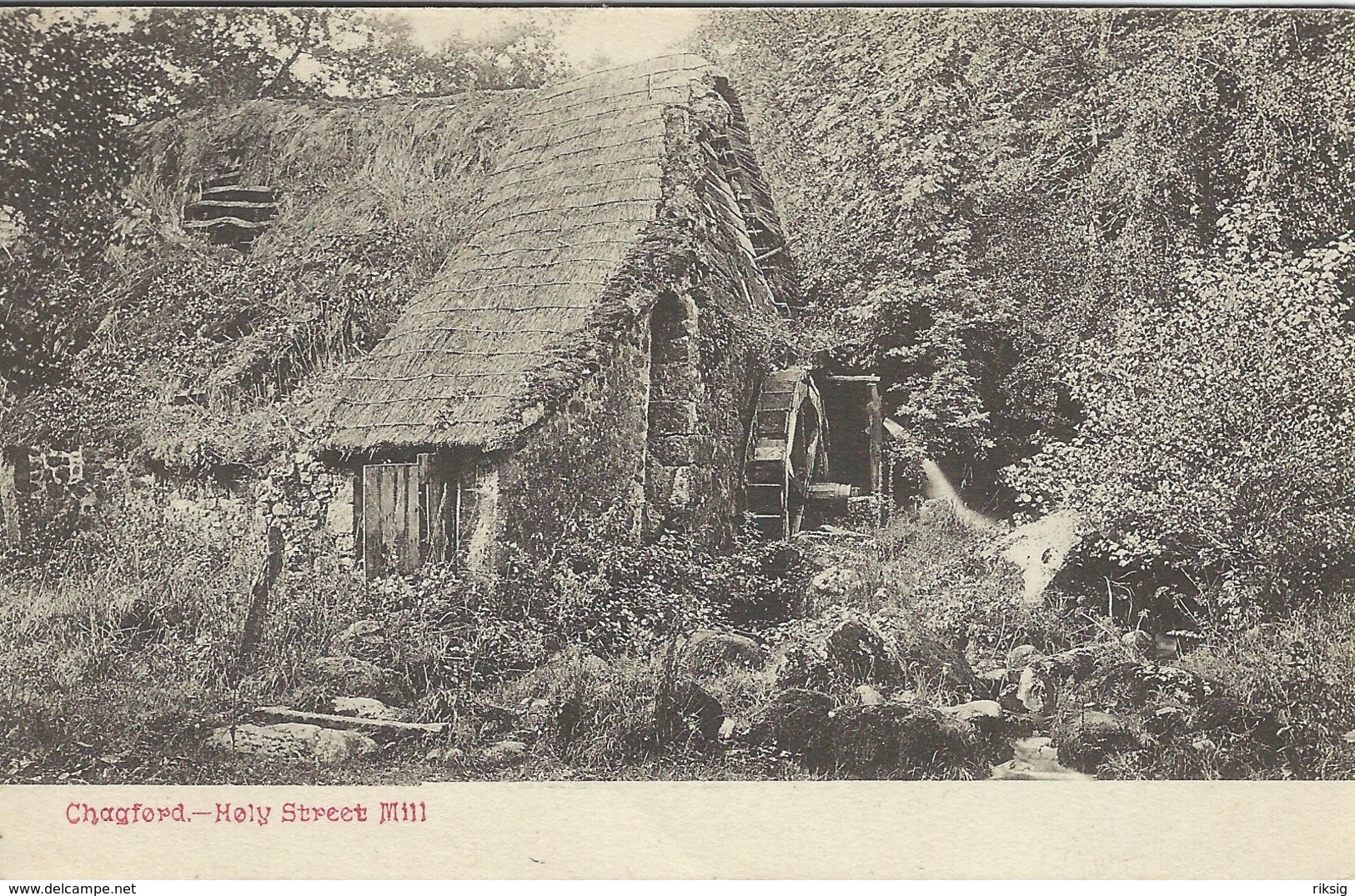 Chagford - Holy Street Mill.  S- 4103 - Water Mills