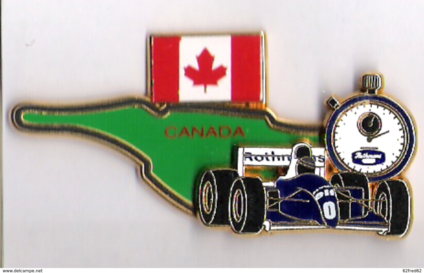 PIN'S FORMULE 1 - WILLIAMS RENAULT ELF ROTHMANS - CANADA 94/95 - N° 149/300 - F1