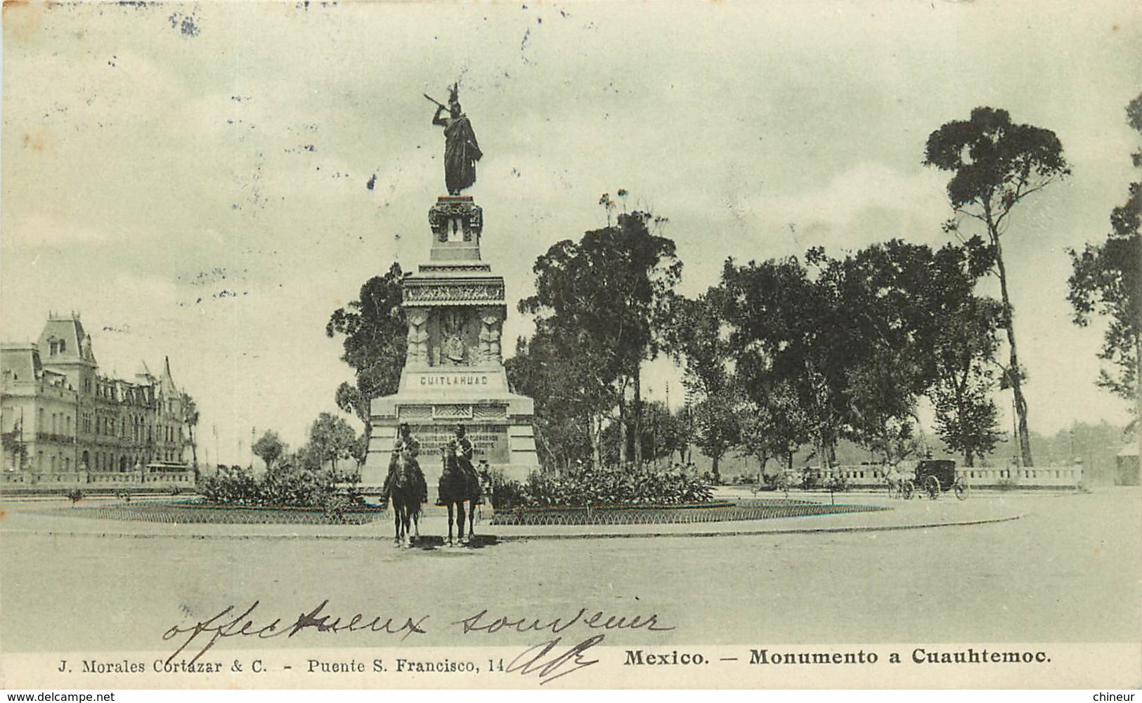 MEXIQUE MONUMENTO A CUAUHTEMOC - Mexique