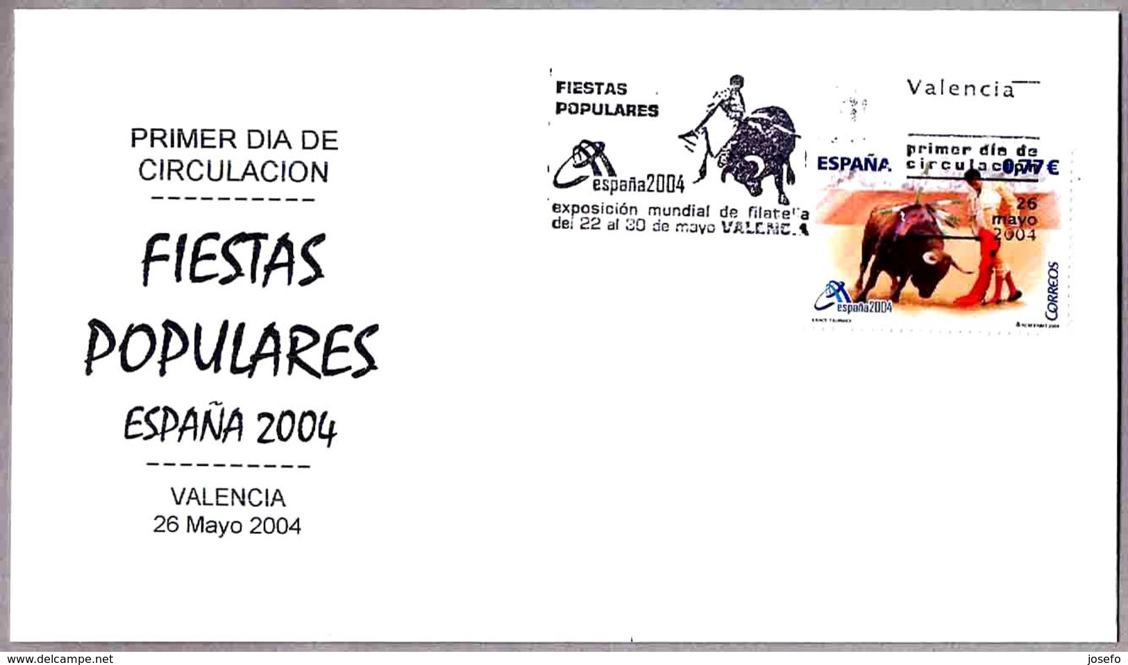 Fiestas Populares - TOROS - SPD/FDC Valencia 2004 - Otros & Sin Clasificación