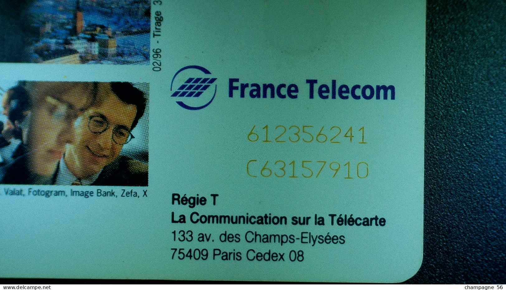 FRANCE   1996  02 / 1996 FRANCE TELECOM PLUS PROCHE  F618A 980 PUCE SC7   120 UNITÉS UTILISÉE