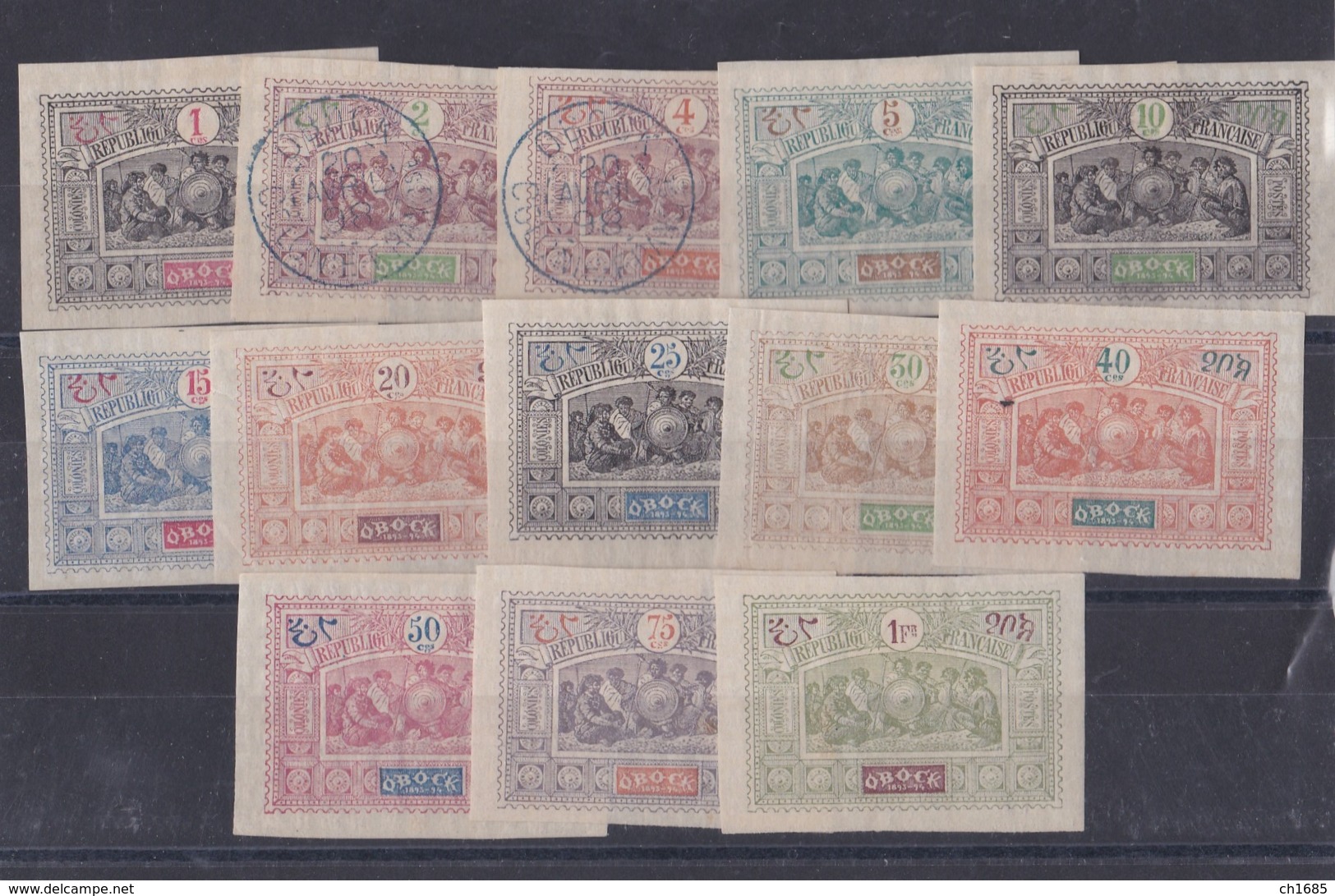 OBOCK  :  47 à 59  Neuf X   48 Et 49 (o)  Cote 160 € - Unused Stamps