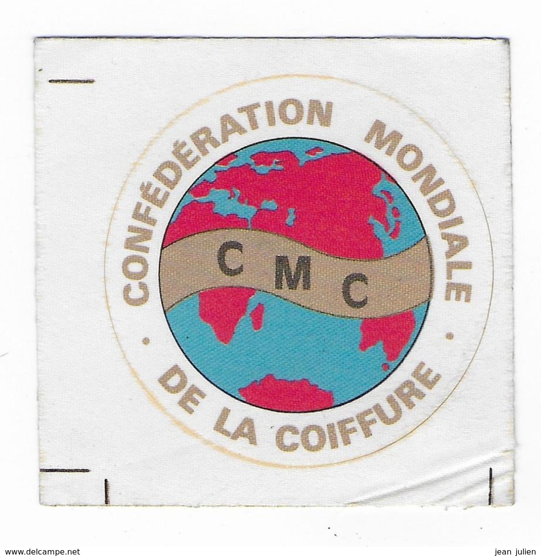 AUTOCOLLANT  -  COIFFURE - Confédération Mondiale De La Coiffure - C.M.C. - - Autocollants