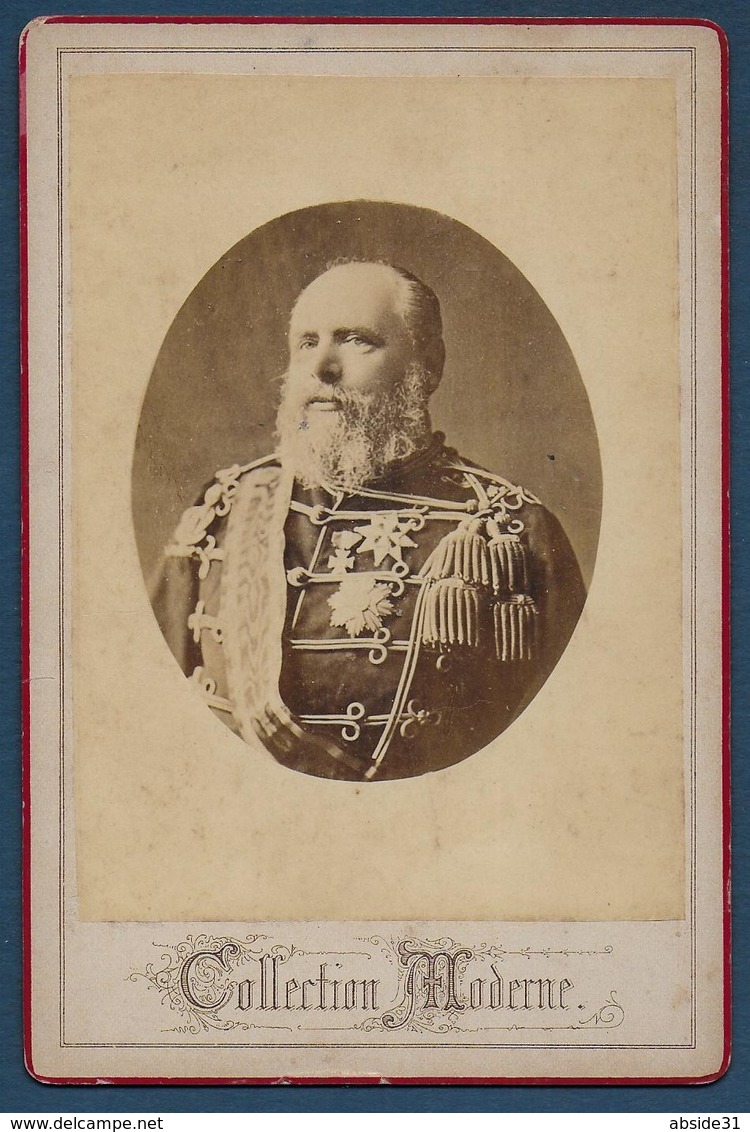 Pays Bas - Z.M. WILLEM III - Photo 19e Collée Sur Carton - Anciennes (Av. 1900)