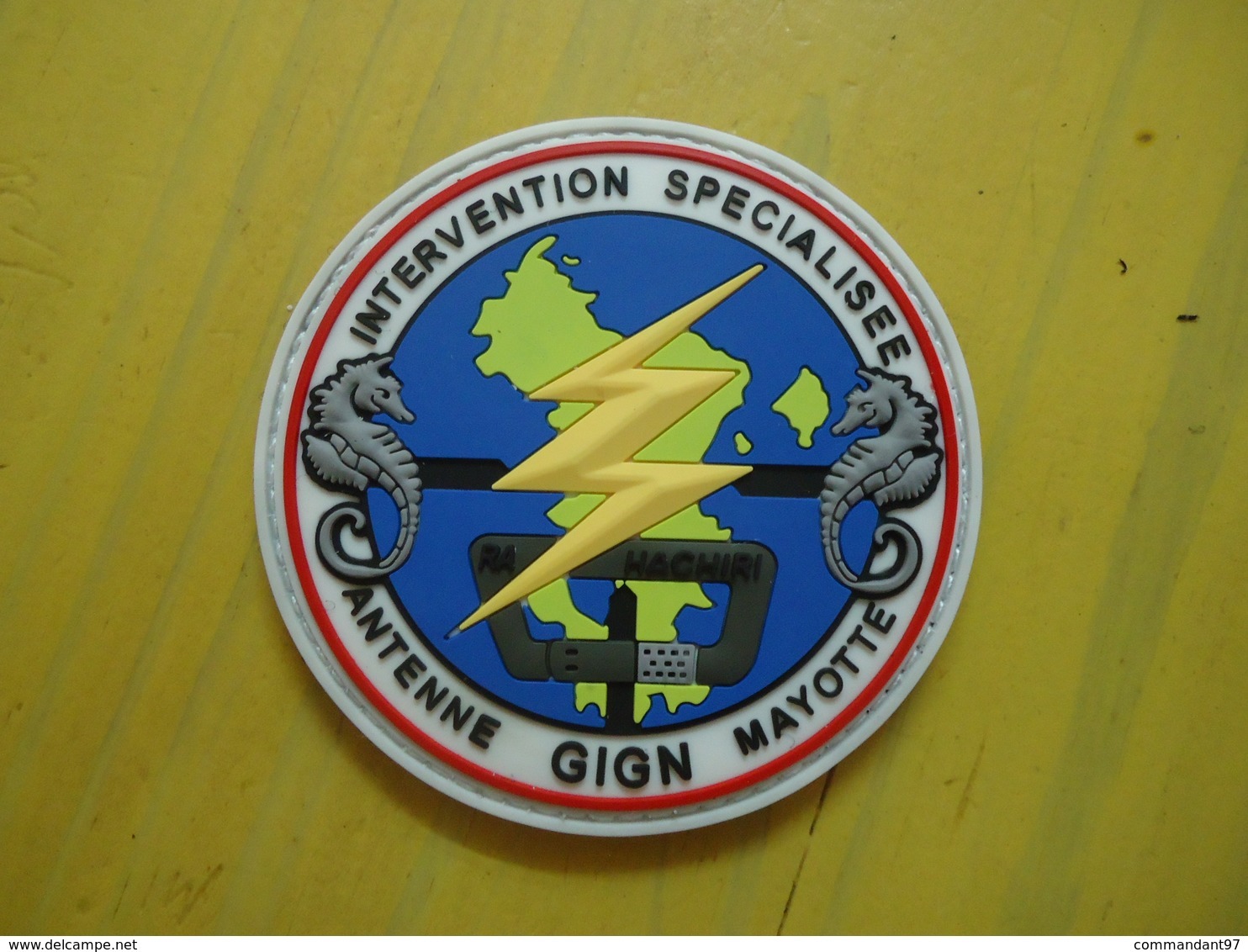 PATCH ECUSSON GIGN MAYOTTE - Police & Gendarmerie