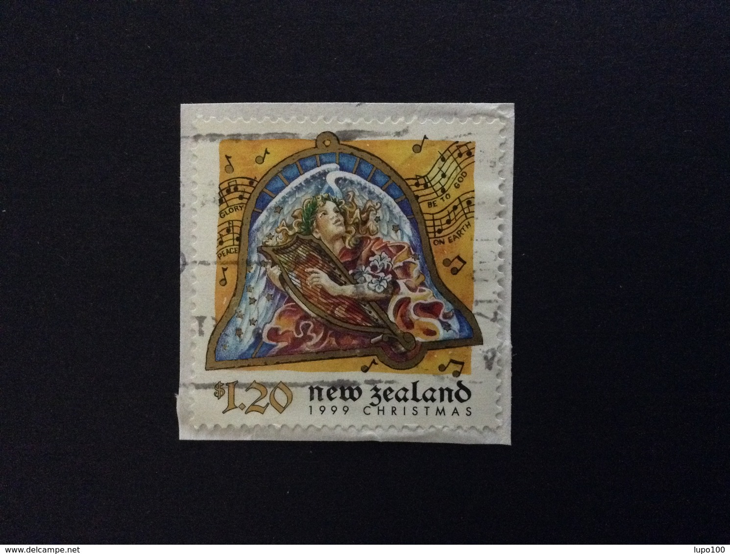 1999 NEW ZEALAND NATALE CHROSTMAS 1.20 $ FRANCOBOLLO USATO STAMP USED - Usati