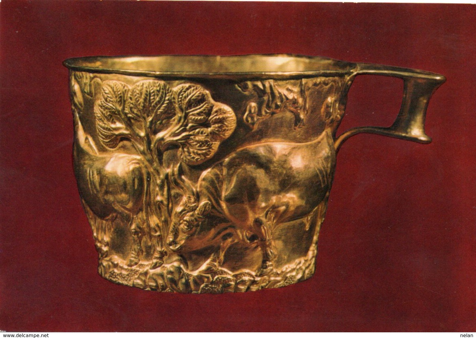 ATHENES MUSEE DE ACROPOLE-gold Cup From Vaphio - Sculture