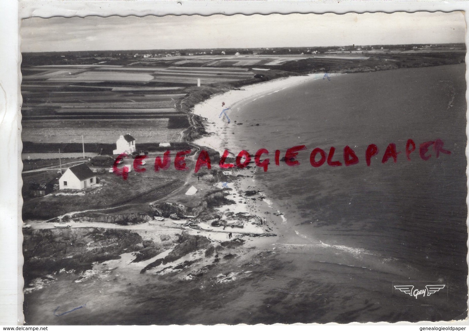 29 - RAGUENES PLAGE- VUE D' ENSEMBLE AERIENNE  -  FINISTERE - Other & Unclassified