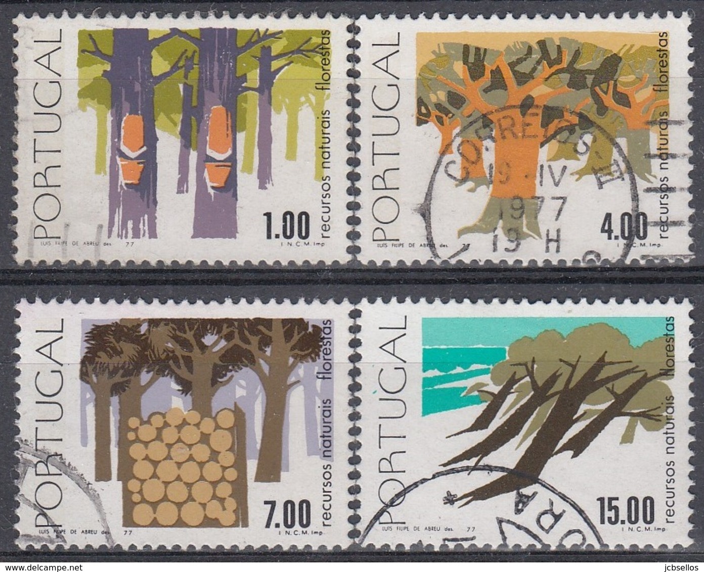 PORTUGAL 1965 Nº 968/70 USADO - Usado