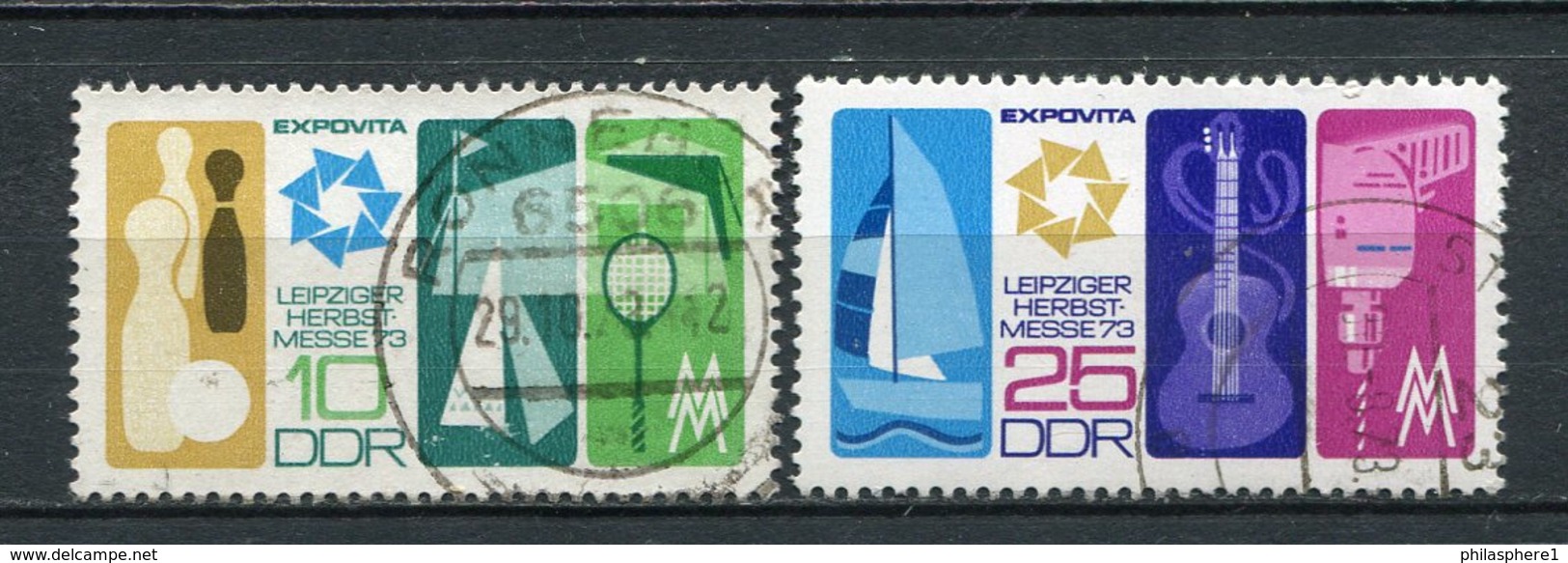 DDR Nr.1872/3      O  Used   (21554) (Jahr:1973) - Gebraucht