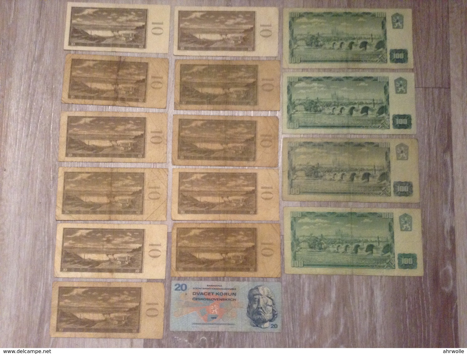 16 Banknoten 530 Korun Bankovka Statni Banky Ceskoslovenske CSSR Tschechoslowakei Jahr 1960, 1961,1970 - Cecoslovacchia