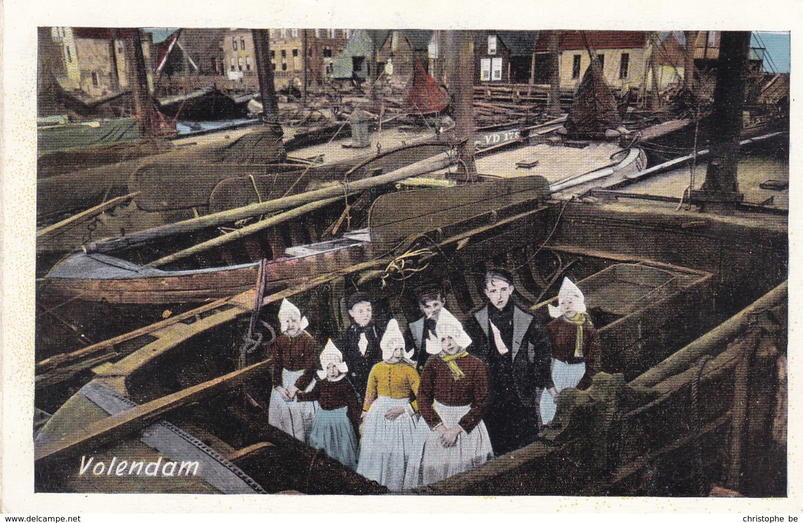 Volendam, Folklore, Lokale Klederdracht (pk53099) - Volendam