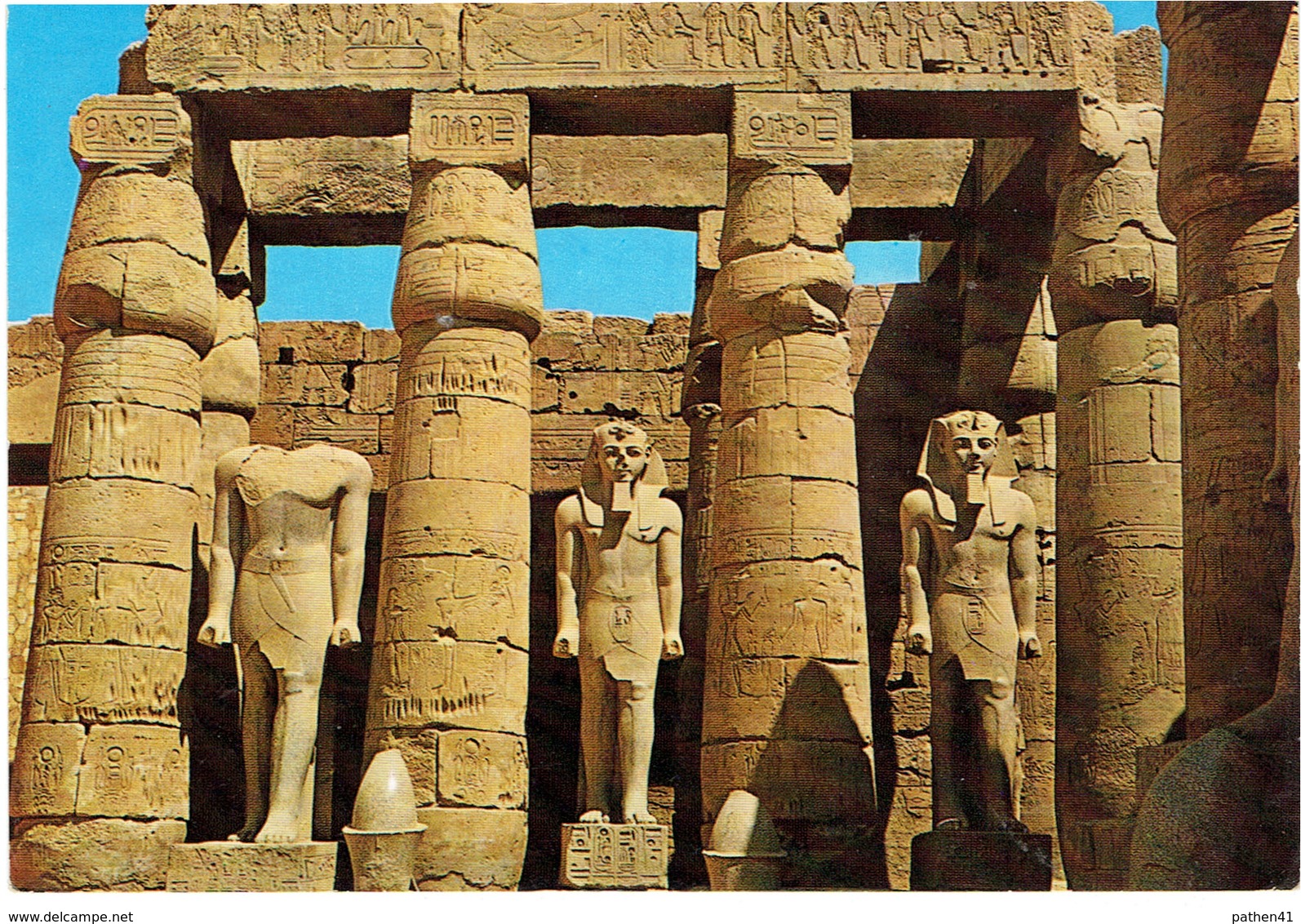 CPM EGYPTE LOUXOR - Temple De Ramsès II - Museos