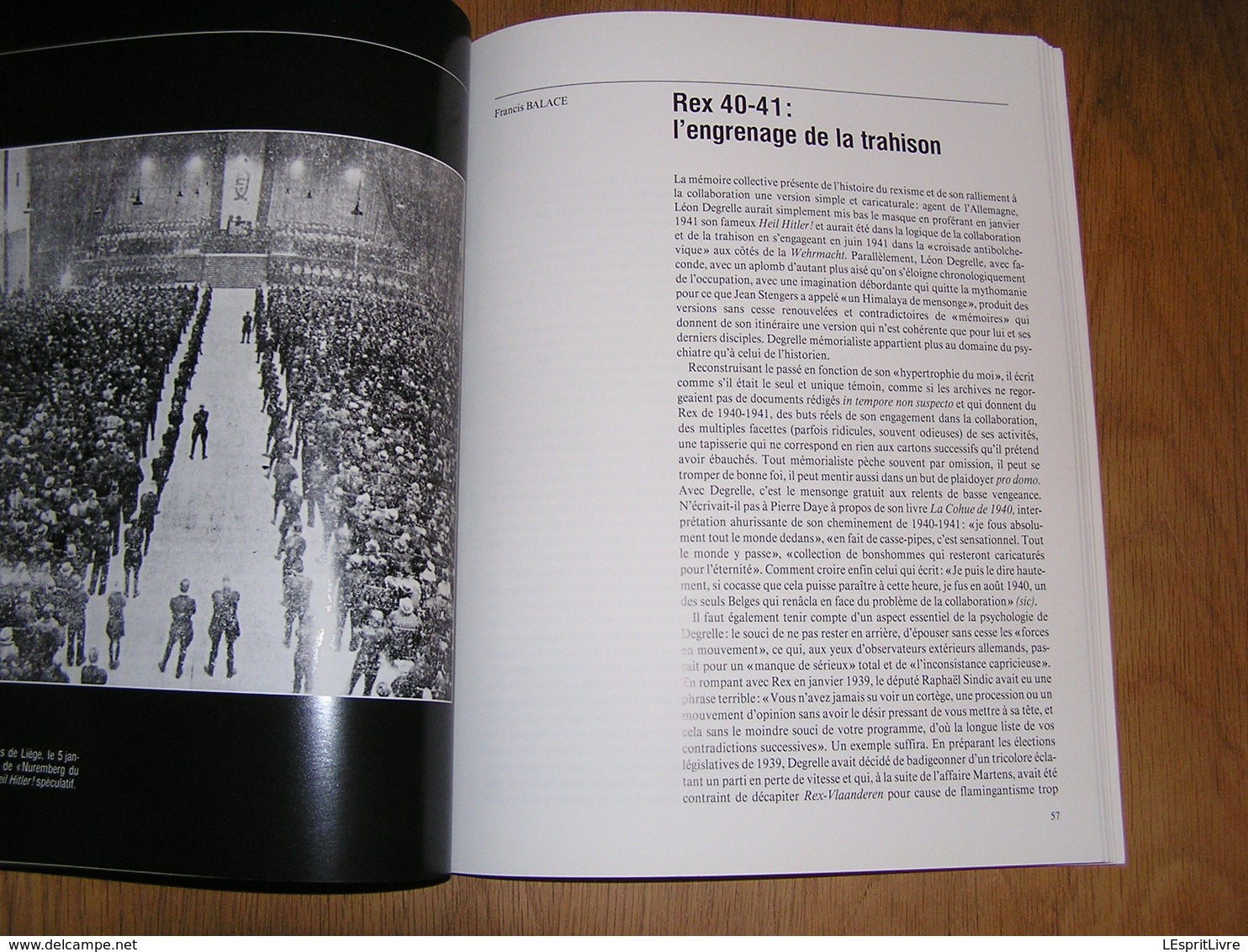 JOURS DE GUERRE Jours Noirs Tome 8 Régionalisme 1940 1945 Belgique Collaboration Rex Degrelle Légion Wallonne Waffen SS