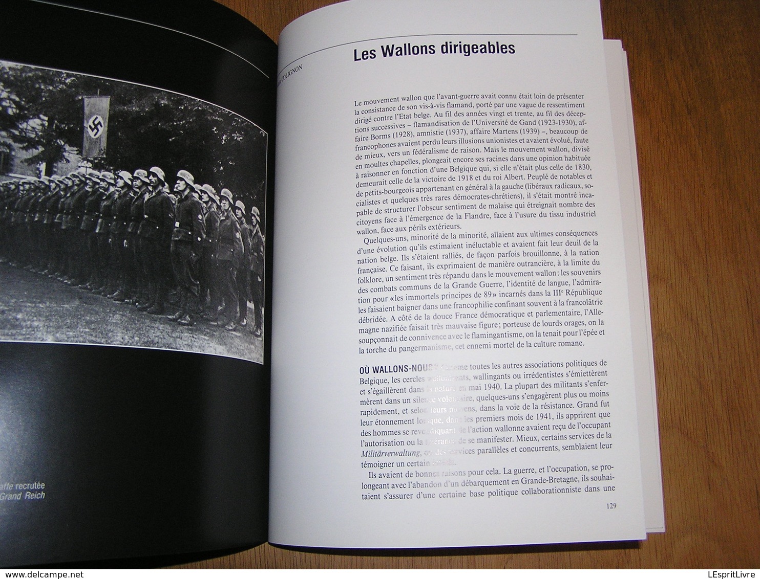 JOURS DE GUERRE Jours Noirs Tome 8 Régionalisme 1940 1945 Belgique Collaboration Rex Degrelle Légion Wallonne Waffen SS