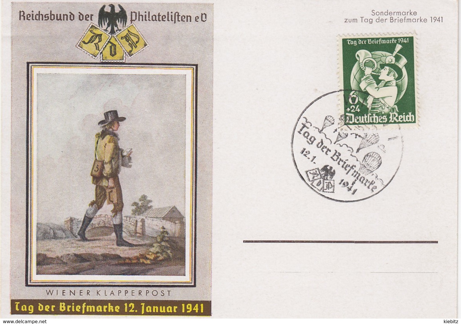DEUTSCHES REICH 1938 - Beleg Mit SonderStmp. "Wien-Tag Der Briefmarke"  MiNr: 762-P241 - Briefe U. Dokumente