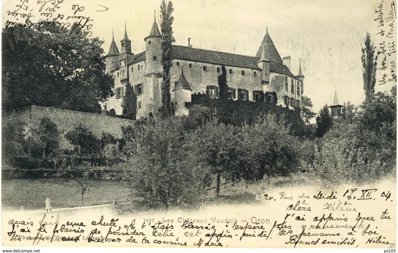 Suisse - Oron - Les Châteaux Vaudois - Oron