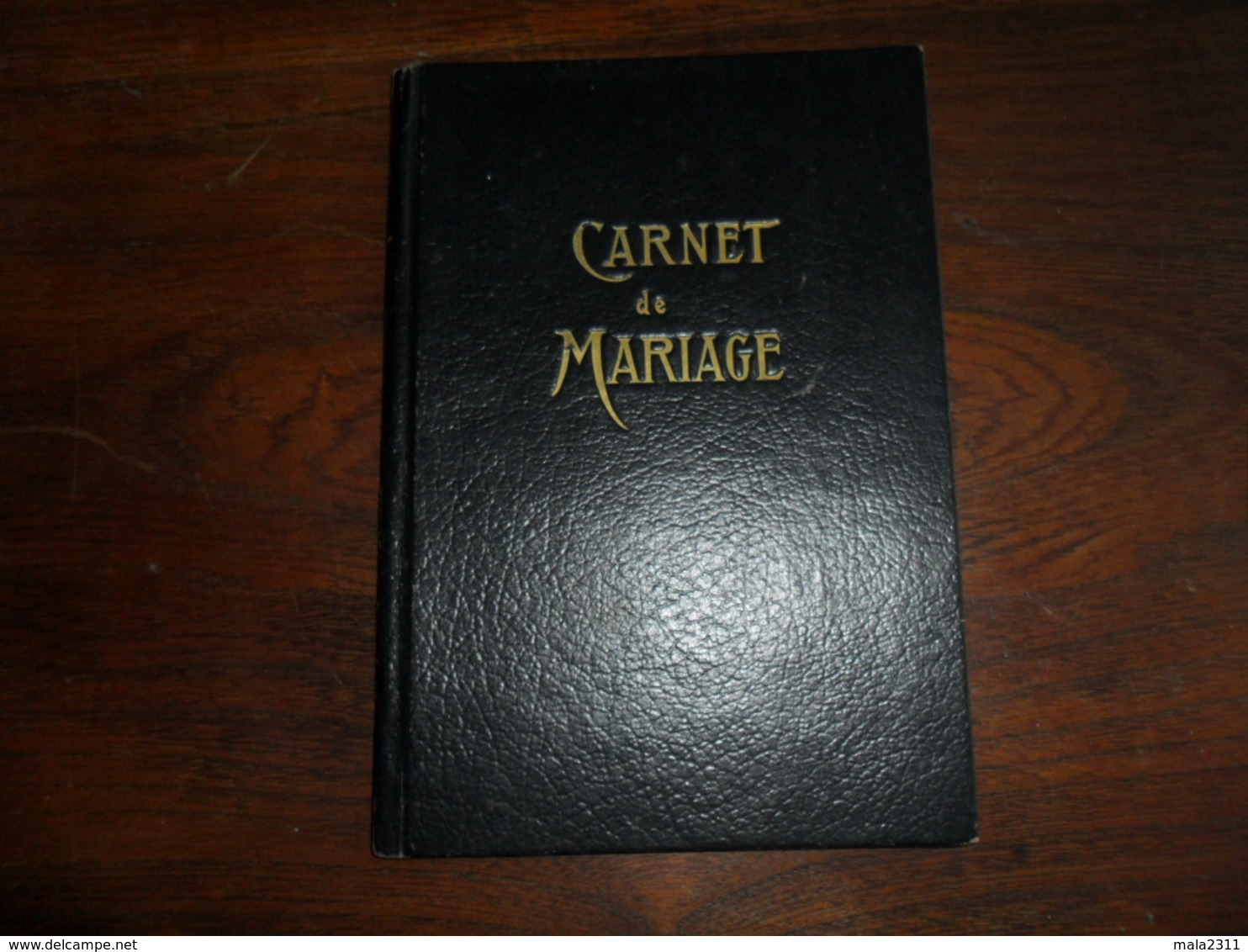 ANCIEN CARNET MARIAGE / COM DE BATTICE  / PROV. LIEGE / EPOUX   HARDY -  SMETS  1947 - Documents Historiques