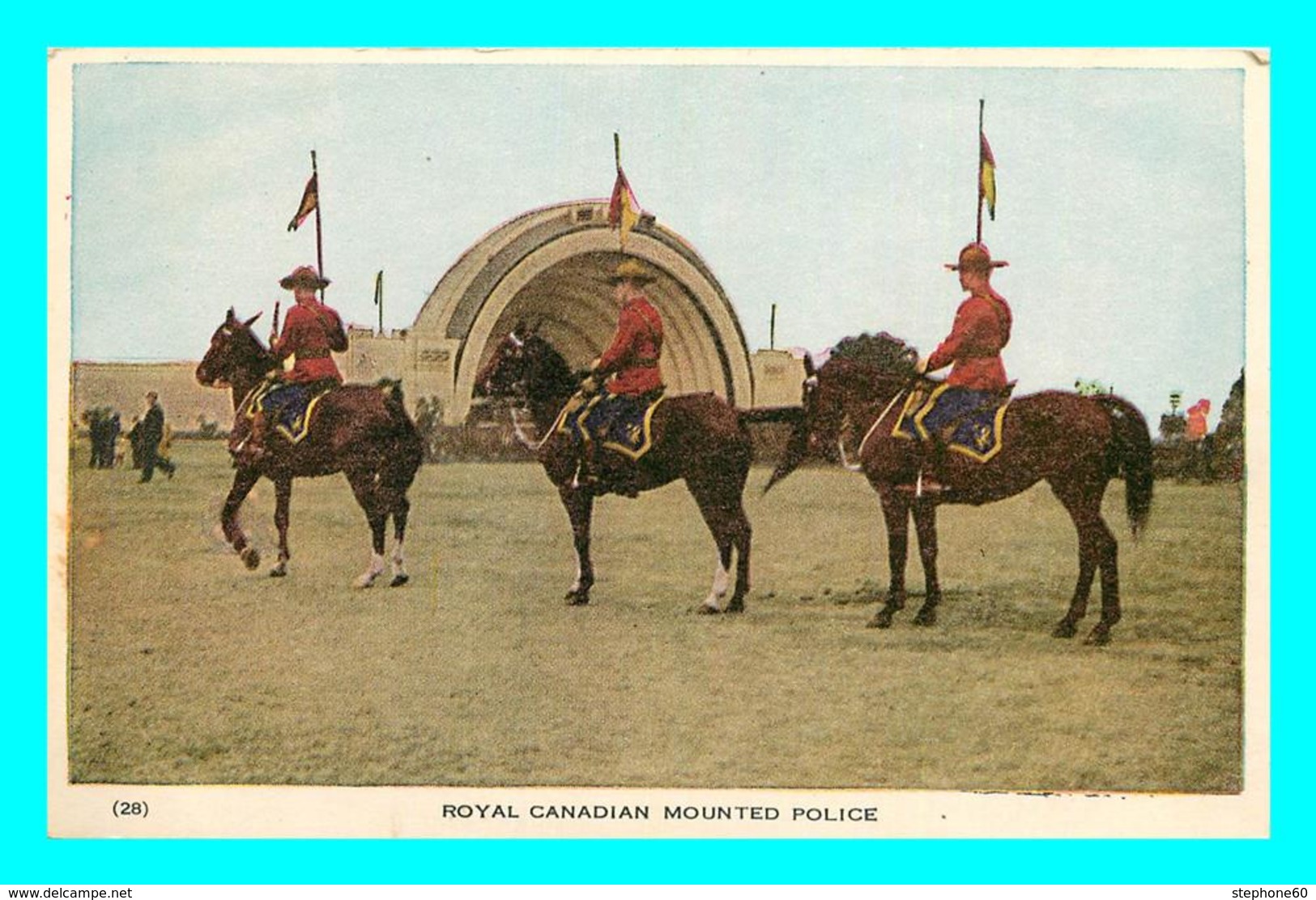 A728 / 007   Royal Canadian Mounted Police ( Chevaux ) - Non Classés