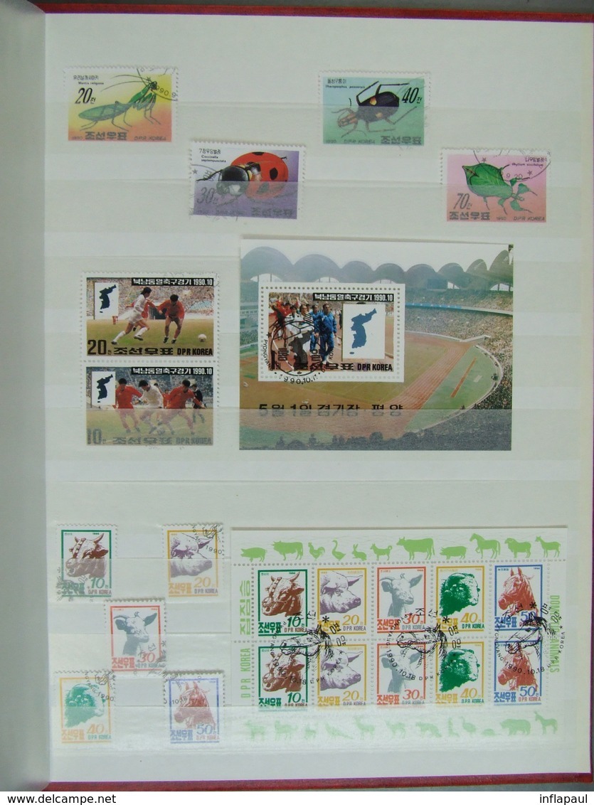 Korea 1990 - 1995 gestempelt nahezu komplett 703,90 € Michel Katalogwert