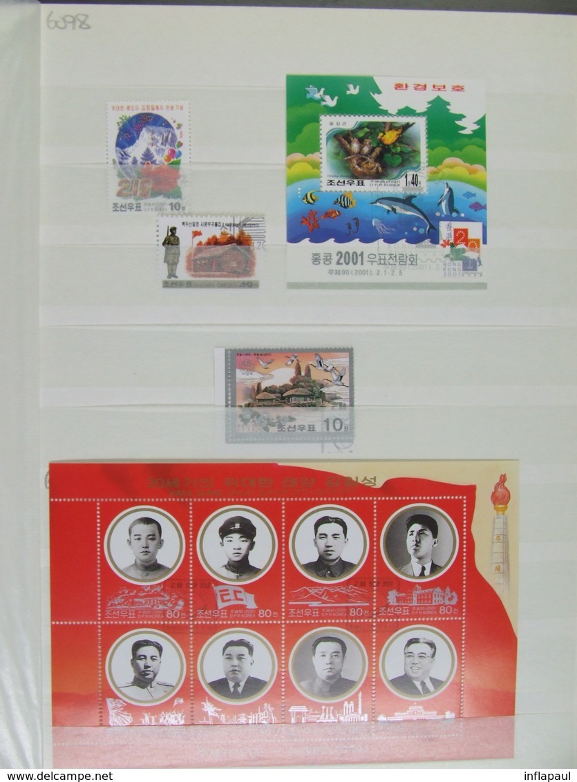 Korea 2001- 2004 Gestempelt Nahezu Komplett 470,60 € Michel Katalogwert - Korea (Nord-)